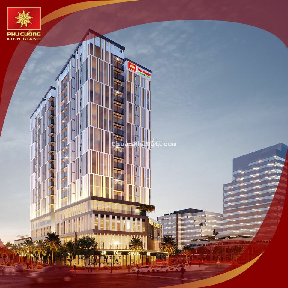 Căn hộ Sophia 2 phòng ngủ view biển, tầng trung, 70m2, 2 tỷ 150.