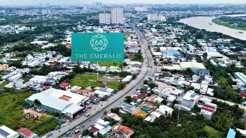 Dự Án The emerald 68.   Căn hộ 5sao  tại vĩnh phú thuận an giáp TP HCM