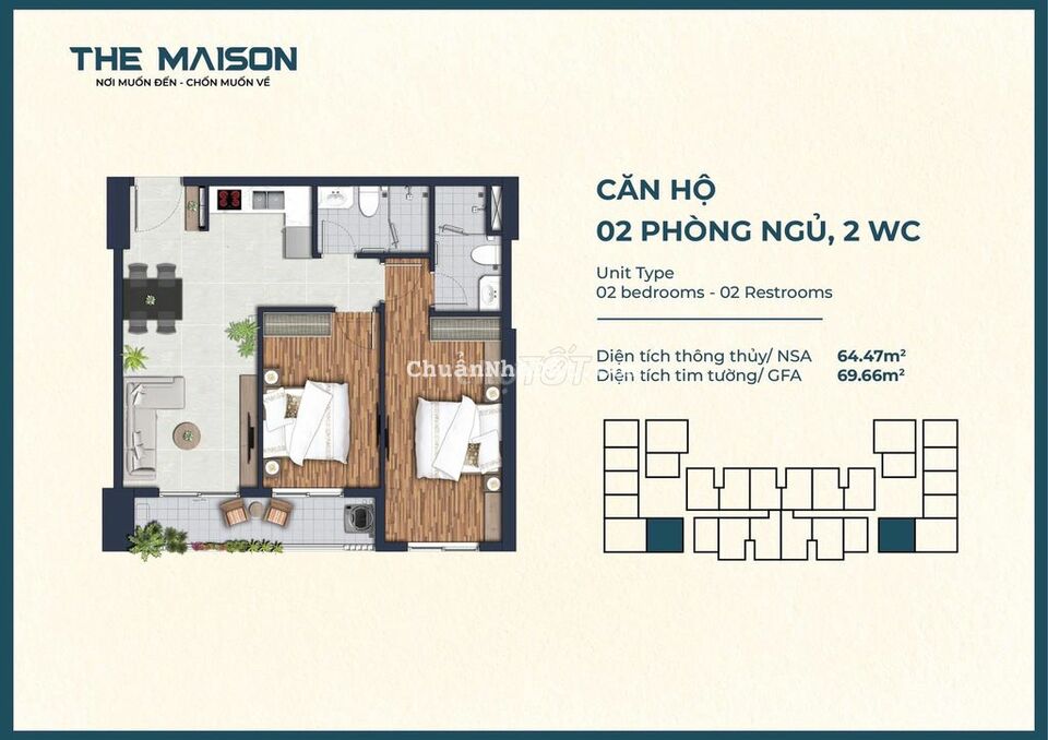 CĂN HỘ 3PN 77M2 GIÁ CHỈ 2,3 TỶ FULL NỘI THẤT- THE MAISON, BÌNH DƯƠNG CĂN HỘ 3PN 77M2 GIÁ CHỈ 2,3 TỶ FULL NỘI THẤT- THE MAISON, BÌNH DƯƠNG