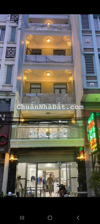 Đi định cư! Bán ngôi nhà tại mặt tiền đường số Chu Văn An - nhà mới 4 tầng công nhận 80m2