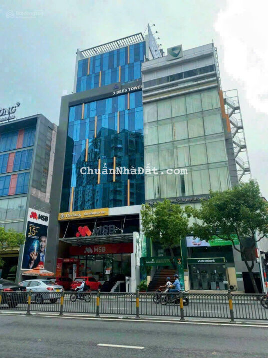 Bán toà nhà đoạn 2 chiều mặt tiền Nguyễn Xí - DT: 18x46m - 6 lầu - HĐT: 300 triệu/tháng - 150 tỷ TL