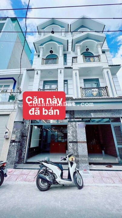 Bán nhà 3 lầu mới mặt tiền Đường Số 11, Phường Bình Hưng Hoà, Quận Bình Tân. 4mx16m, giá 6.7 tỷ