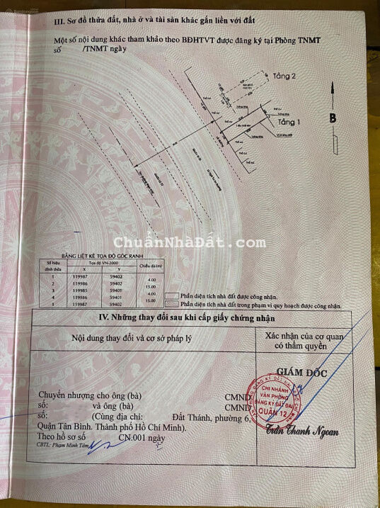 Mặt tiền KD, QL22, gần BX An Sương, ko lộ giới, 60m2, 2 tầng BTCT, giá TL tốt