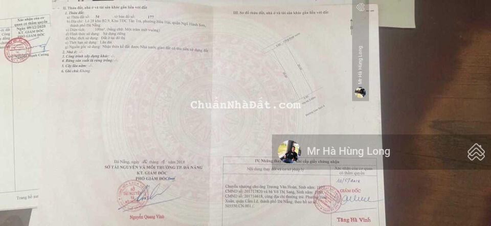 Đất tặng nhà 2 tầng Cao Sơn 4, Ngũ Hành Sơn, Đà Nẵng