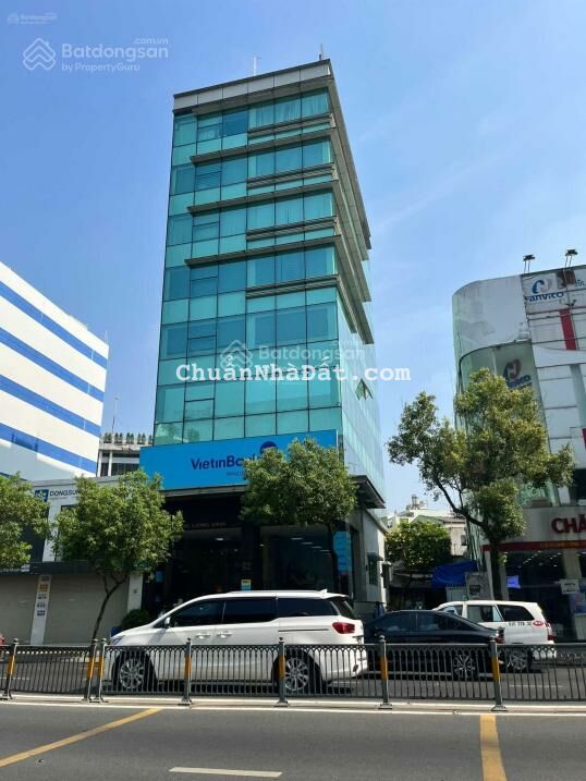 Tòa nhà Mặt tiền Hoàng văn thụ p8.Q phú nhuận.DT 16X30M .KC Hầm 7 tầng hđt 700 triệu.giá 190 tỷ