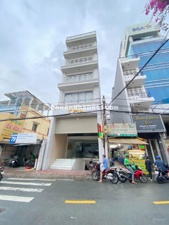 Mặt tiền Tô Hiến Thành Q.10 DT: 5,9x24m (146,5m2) Hầm 7L giá 40 tỷ LH 0931.893.456- Thanh Tài