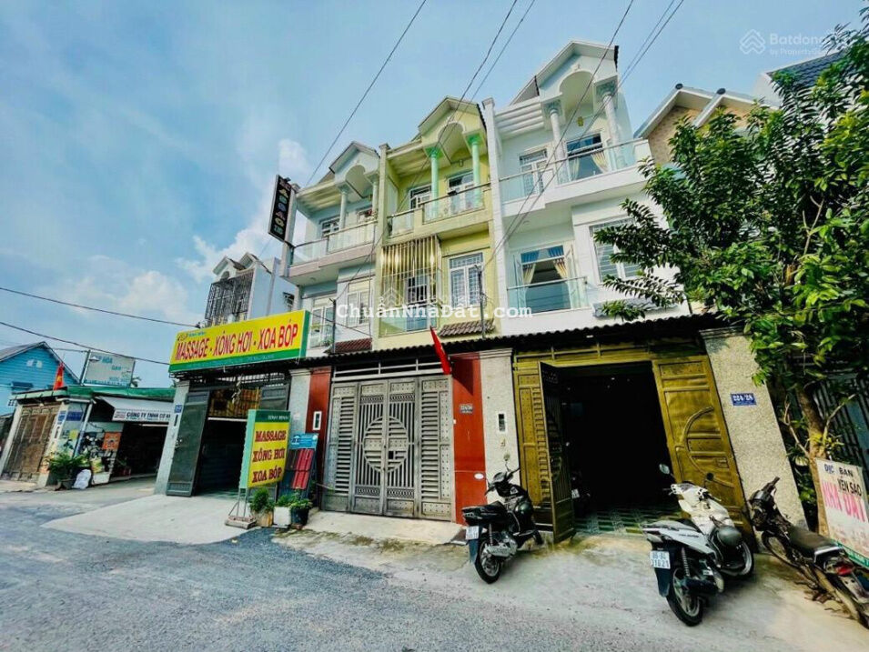 Bán nhà mặt phố siêu đẹp Thạnh Xuân, Quận 12. Nhà 1 trệt 2 lầu. Giá chỉ 4,99 tỷ thương lượng