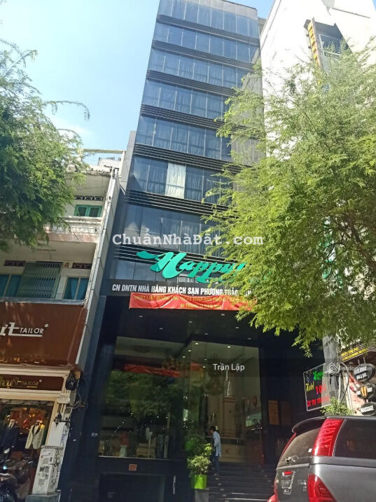 Được chủ uỷ quyền! Bán tòa nhà MT Trương Định, góc NTM. Khai P6 Q3 DT 8x21m. 126 tỷ HĐT 460tr/th