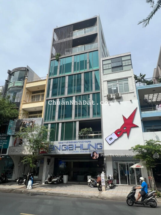 Hạ giá 20 tỷ! Building MT Hai Bà Trưng - góc Võ Thị Sáu, Q3 (8x27m) HĐT 500tr - hầm 10T - 160 tỷ TL