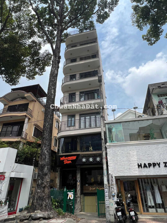 Bán gấp nhà 75 Trương Định, 6x12m hầm 8 tầng, HĐT 135 tr/th, chỉ 34 tỷ