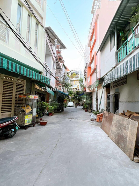 Bán nhà mặt tiền q.4 - ĐS Tân Vĩnh - nhà lô góc 2 MT mới kinh doanh tốt -41m đất hiện hữu giá 8.5T