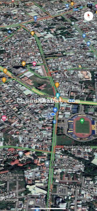 Bán nhà mặt tiền đường 30/4 ngay vòng xoay Gò Đậu