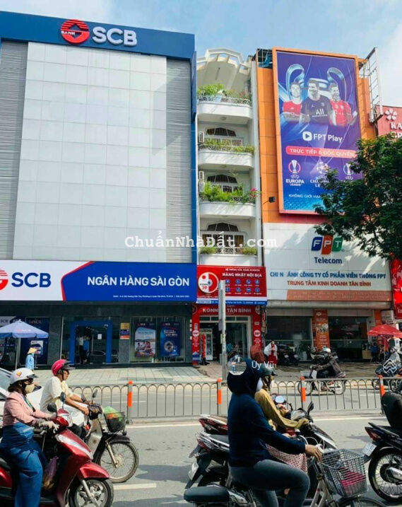 Hot hot-toà nhà building Cách Mạng Tháng 8. DT: 8,4x21m, hầm+5 tầng (không lộ giới) Hot hot-toà nhà building Cách Mạng Tháng 8. DT: 8,4x21m, hầm+5 tầng (không lộ giới)