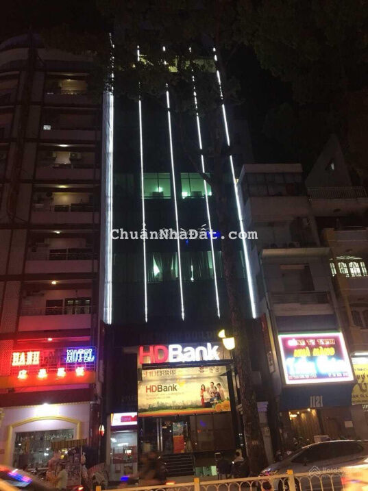 Hot hot-toà nhà building Cách Mạng Tháng 8. DT: 8,4x21m, hầm+5 tầng (không lộ giới)