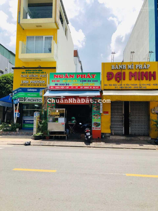 Bán nhà MT đường Độc Lập, P Tân Thành, DT 3,5mx17m c4 mới giá 7,5 tỷ