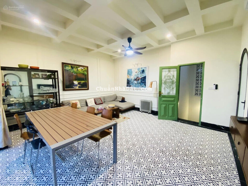 Biệt thự mini cửa bắc - lô góc 4 thoáng - nhà dân xây phong cách indochine - an sinh đỉnh giá 23 tỷ