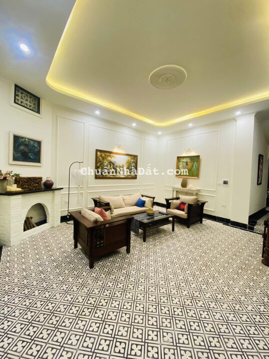 Biệt thự mini cửa bắc - lô góc 4 thoáng - nhà dân xây phong cách indochine - an sinh đỉnh giá 23 tỷ