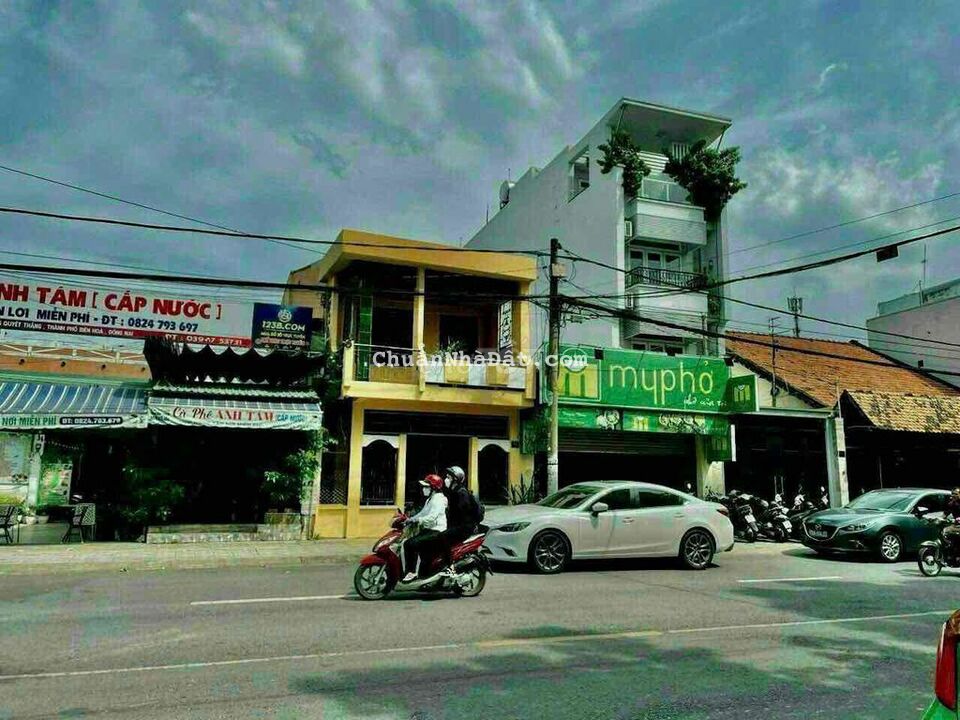 Bán nhà MT CMT8, Quyết Thắng, BH: 4,8(NH: 15,6m) x 32, giá 12,8 tỷ