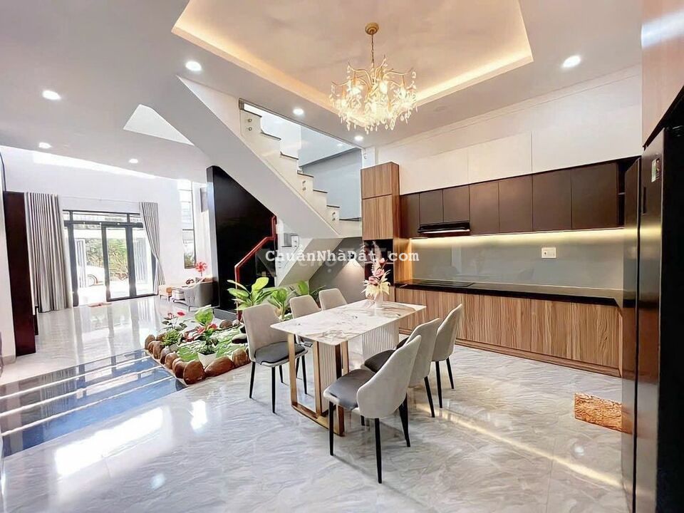 💥Nhà 1 mê,Đẹp,TC 5*27m,Phạm Ngũ Lão thôn 6,gần Ngân Hàng Kiên Long