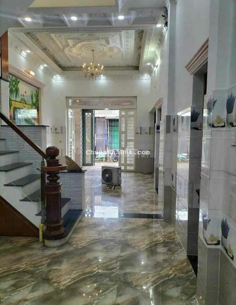 Nhà đẹp 7,2*14m 5PN 2/ngắn Võ Văn Vân Ấp 2 Vĩnh Lộc B