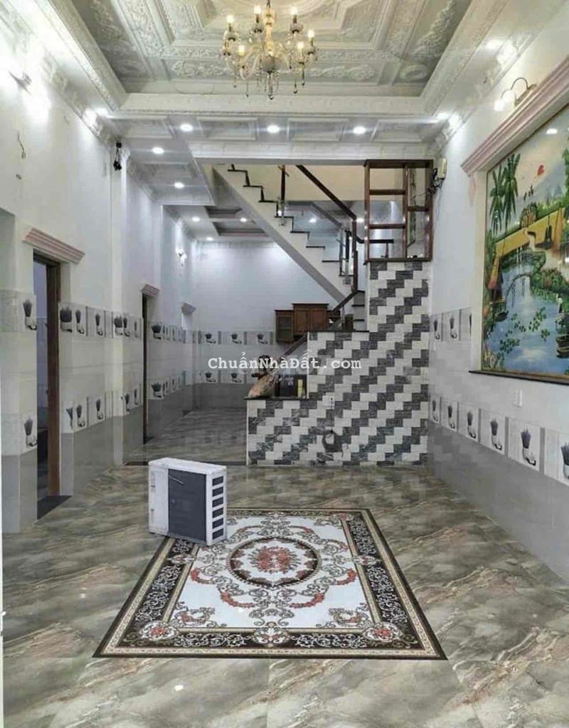 Nhà đẹp 7,2*14m 5PN 2/ngắn Võ Văn Vân Ấp 2 Vĩnh Lộc B