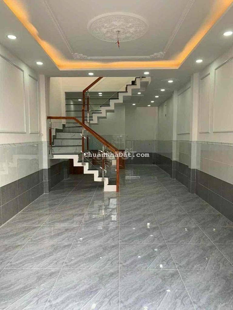 Nhà đẹp 4*12m 2PN 2/ ngắn Võ Văn Vân Ấp 4 Vĩnh Lộc B