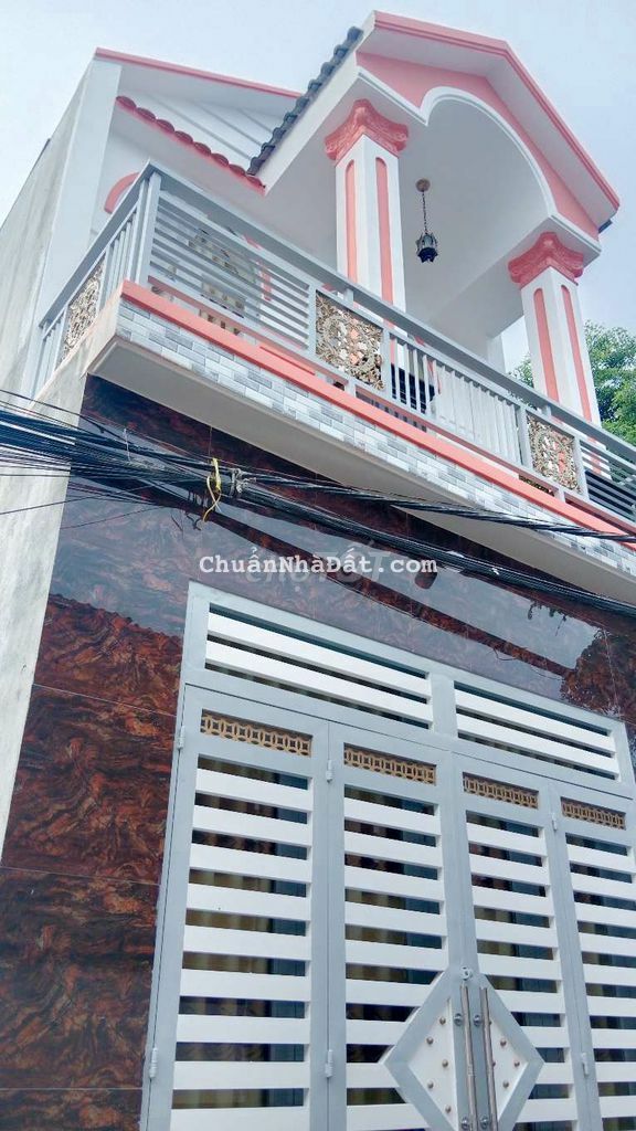 Bán nhà lầu đẹp 3PN đường Võ Văn Vân Vĩnh Lộc B