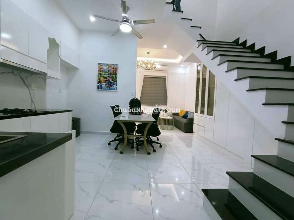 Nhà hoàn thiện Lovera park, 1 trệt 2 lầu , 75m2 - 6.6 tỷ. Tây bắc, SHR