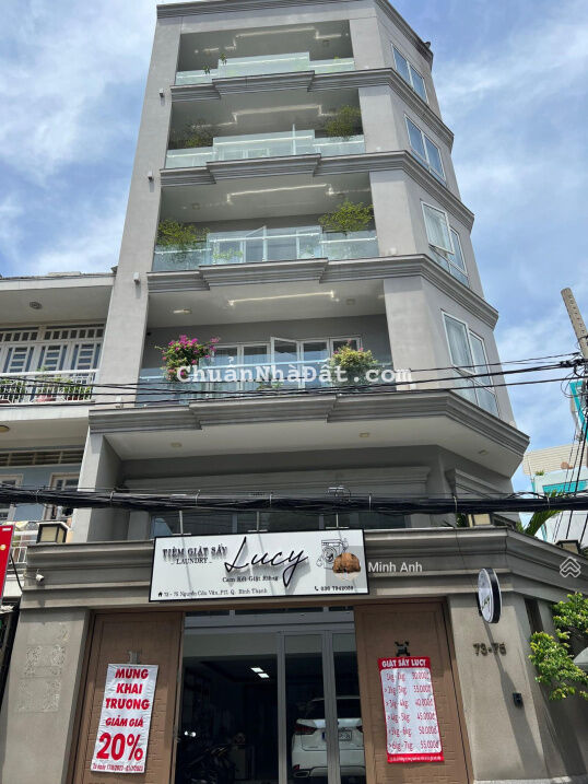 BĐS dòng tiền 70tr/tháng, CHDV 2MT ngay ĐH Hutech P25, DT đẹp 6.5x18m, 5 tấm, 11 PN