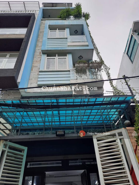 Bán nhà hẻm xe hơi 6m thông. 4 tầng BTCT. Khu dân trí cao