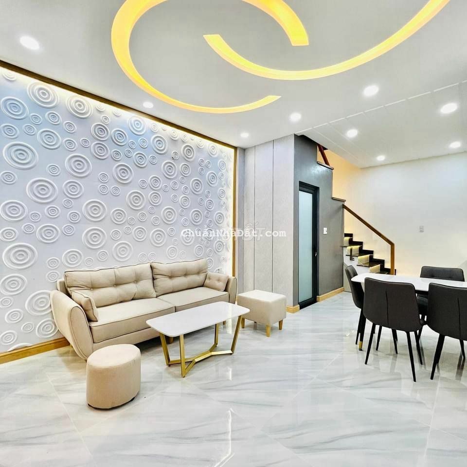 Nhà mới lầu đúc Phan Văn Hân BT,1 tỷ 720/40m² SHR