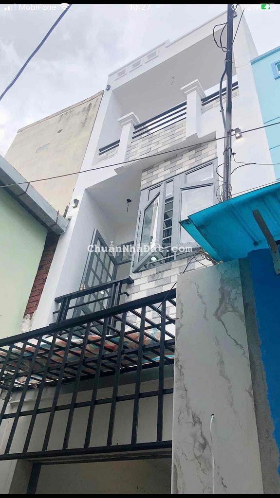 GẦN CẦU THỊ NGHÈ 46M2 - 3 TẦNG MỚI Ở NGAY- GIÁP Q1 - CHỈ 5.2 TỶ CÒN TL