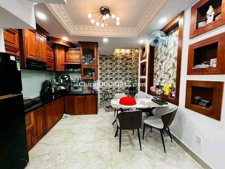 Bán Nhà HXH 5m_Nguyễn Văn Đậu,  DT 48m2, ngang 4.5m, 4 tầng, 5 tỷ TL