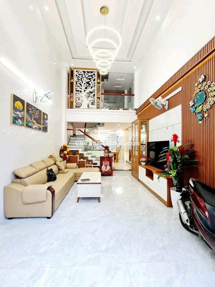 Bán nhà HXH 5m_Nguyễn Văn Đậu, DT 50m2, ngang 4.5m, 4 lầu, 4.5 tỷ TL