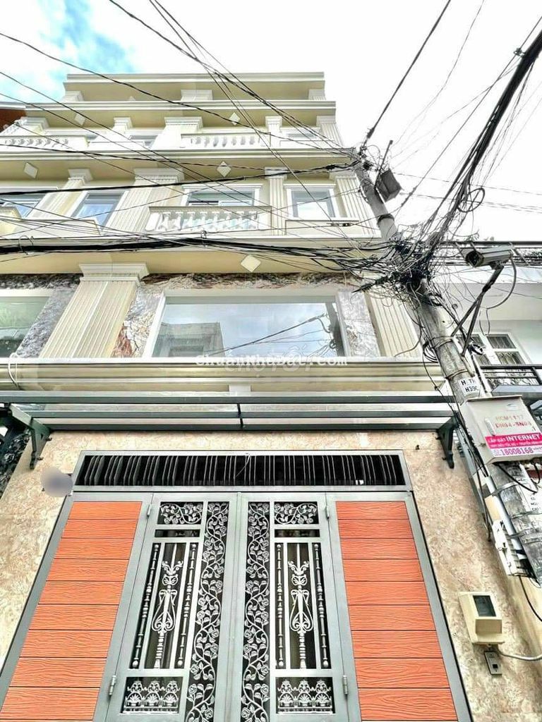 Cần Bán nhà Đặng Thuỳ Trâm-Bình Thạnh.(4.2x15m)GPXD:5Tầng nhỉnh 6 tỷ