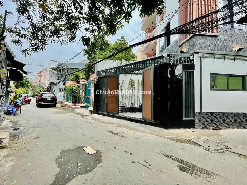 BÁN NHÀ 2 MẶT TIỀN HẺM ĐƯỜNG BẠCH ĐẰNG, PHƯỜNG 24, BÌNH THẠNH