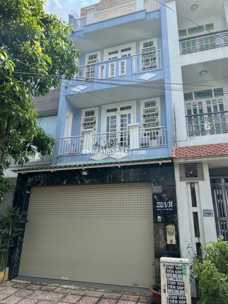 Cần bán nhà 4 tầng Đặng Thùy Trâm-P.13 Bình Thạnh.(4.5x15m) Giá 7.x TỶ