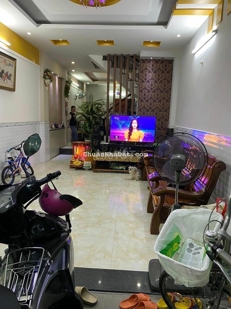 SIÊU PHẨM–NHÀ ĐẸP 4 TẦNG–HOÀNG HOA THÁM–BÌNH THẠNH–4.4X15–NHỈNH 7 TỶ