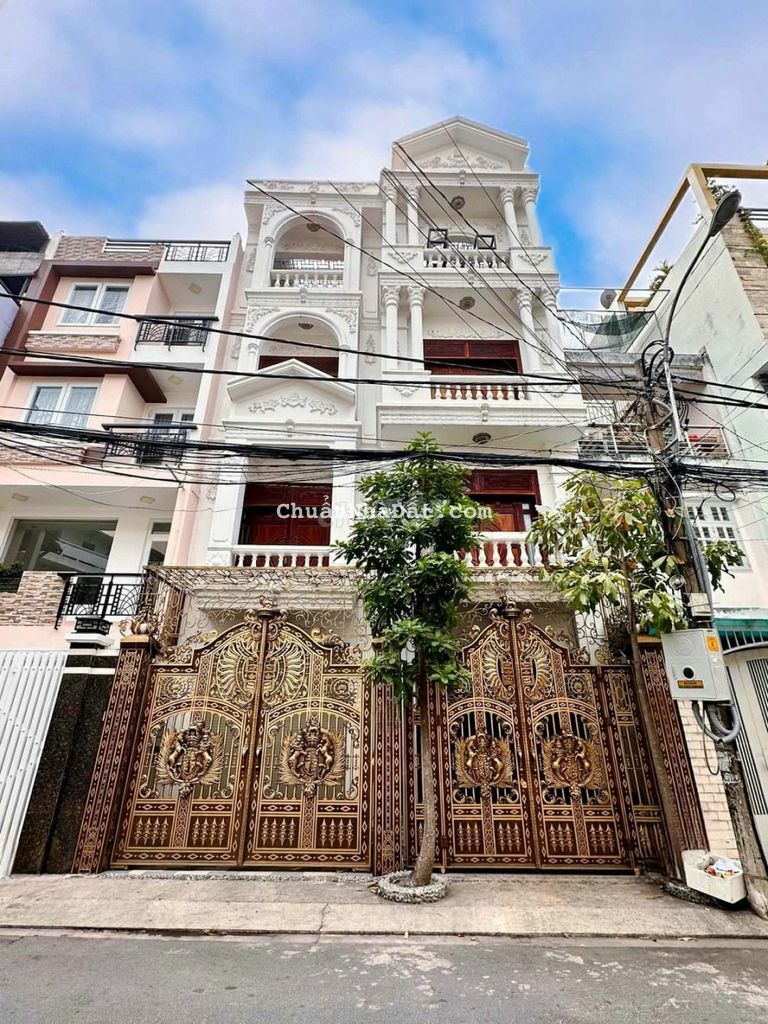 Chính Chủ Bán Nhà 2 Mặt Tiền Lê Quang Định-Phan Văn Trị 4 Tấm Mới 100%