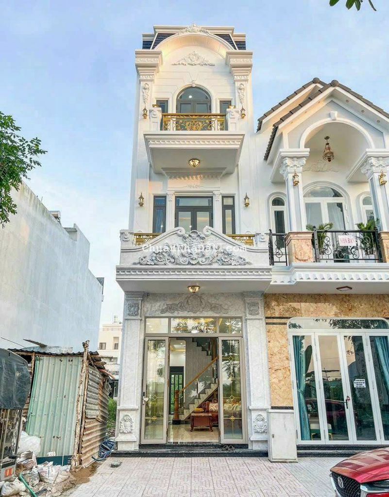 BÁN NHÀ TRỆT 2 LẦU ĐS 2 KDC CỬU LONG GIÁ 4 TỶ 1