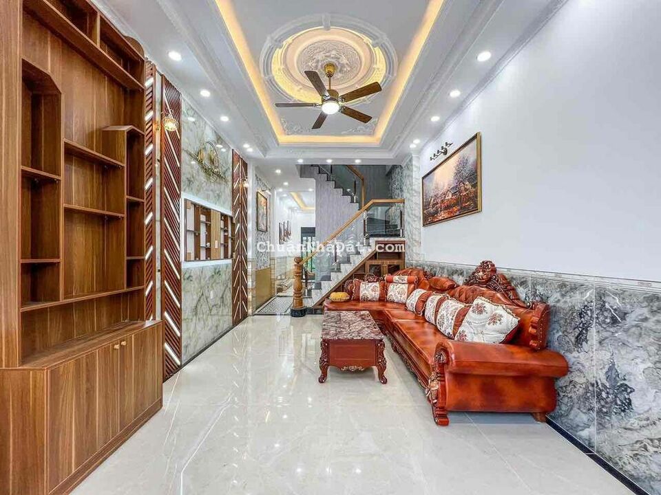 Nhà 1T2L mới full nội thất KDC Cửu Long Nguyễn Văn Linh Nhà 1T2L mới full nội thất KDC Cửu Long Nguyễn Văn Linh