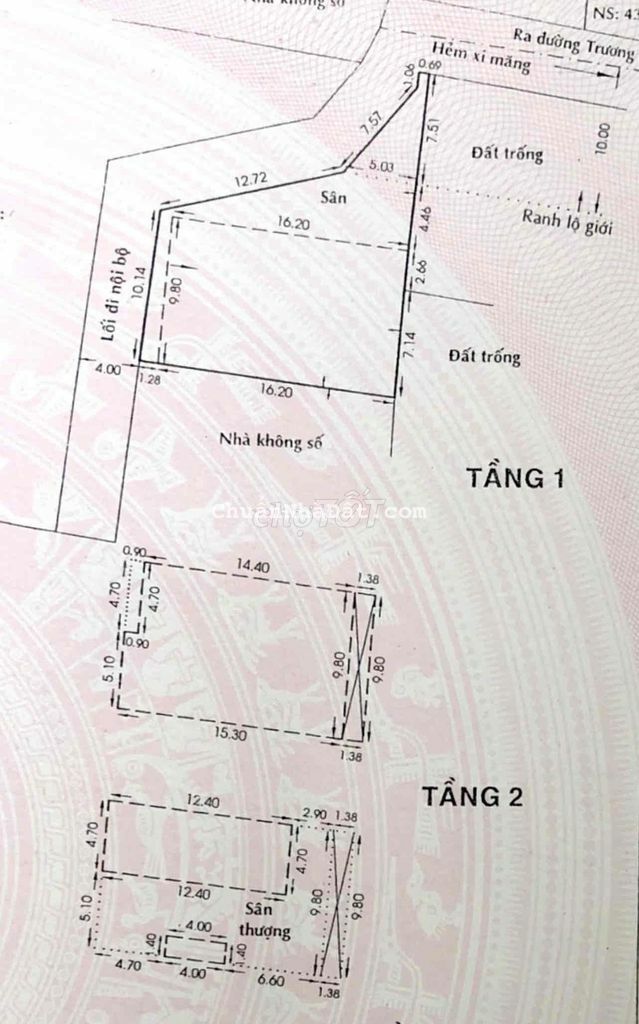Bán Nhà 10x17( nở hậu 22m) nhà 3 tấm