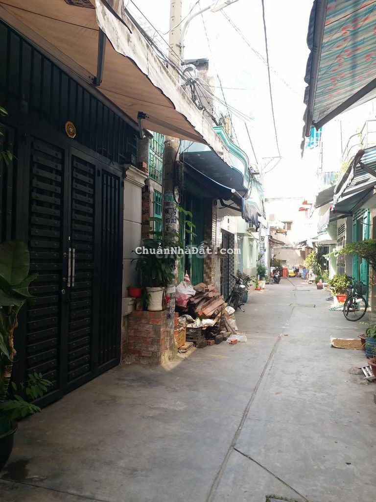 Nhà Hẻm 4m Thông Bình Trị Đông Gần Chợ, (4x10m), 1 Lầu Mới