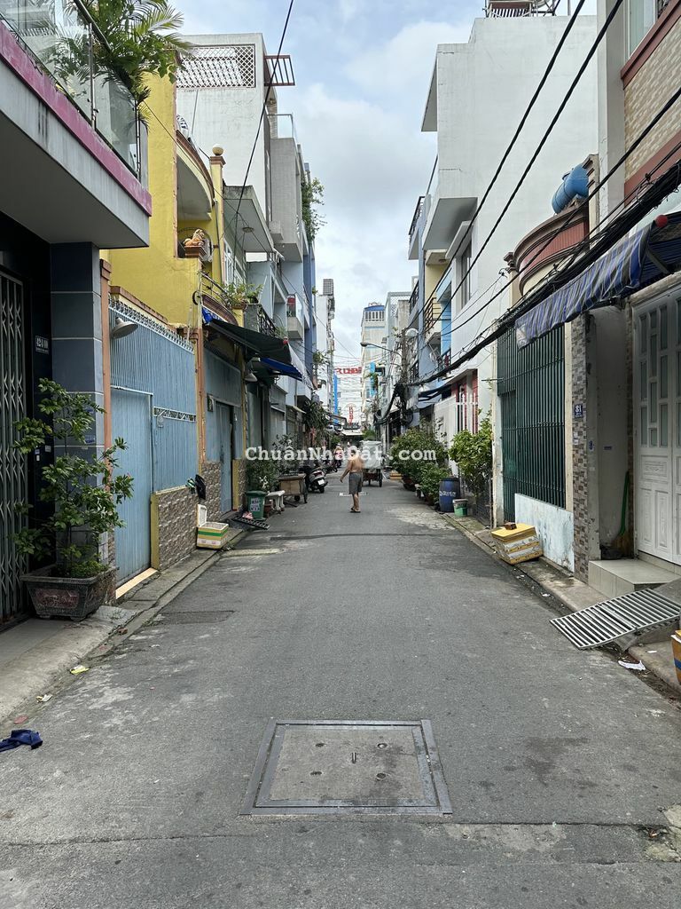 Nhà 4.5 tấm 4x12 hẻm 1 sẹc LÊ VĂN QUỚI