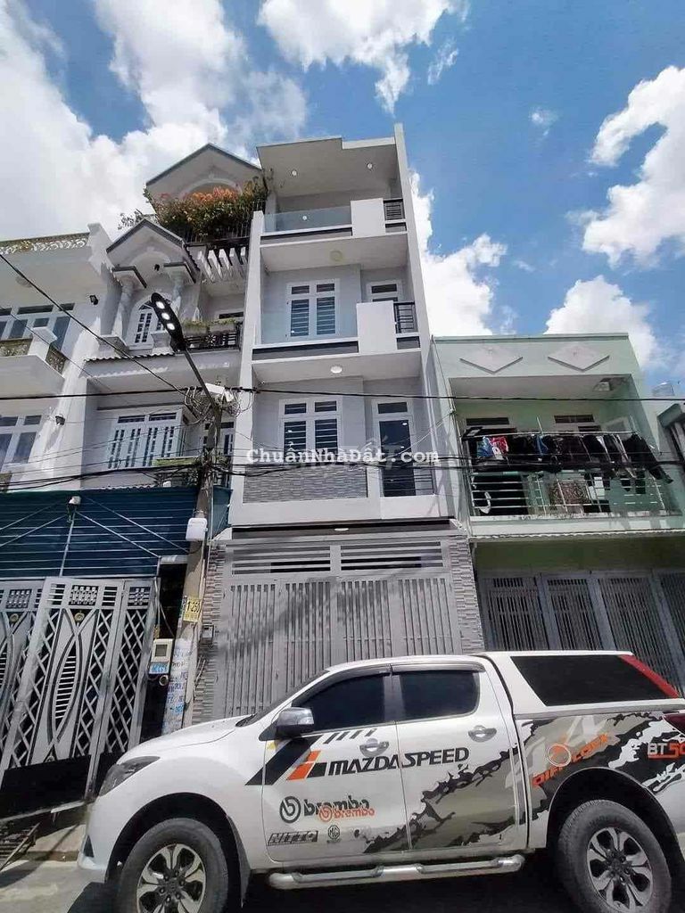 TÂY LÂN - BÌNH TÂN ĐƯỜNG NHỰA 8m - 4 TẦNG -50M2 NHÀ MỚI - GẤP BÁN