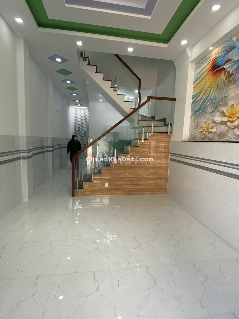 Nhà bán 4 tầng 4 PN  hxh ngay chợ Lê Đình Cẩn 4.8