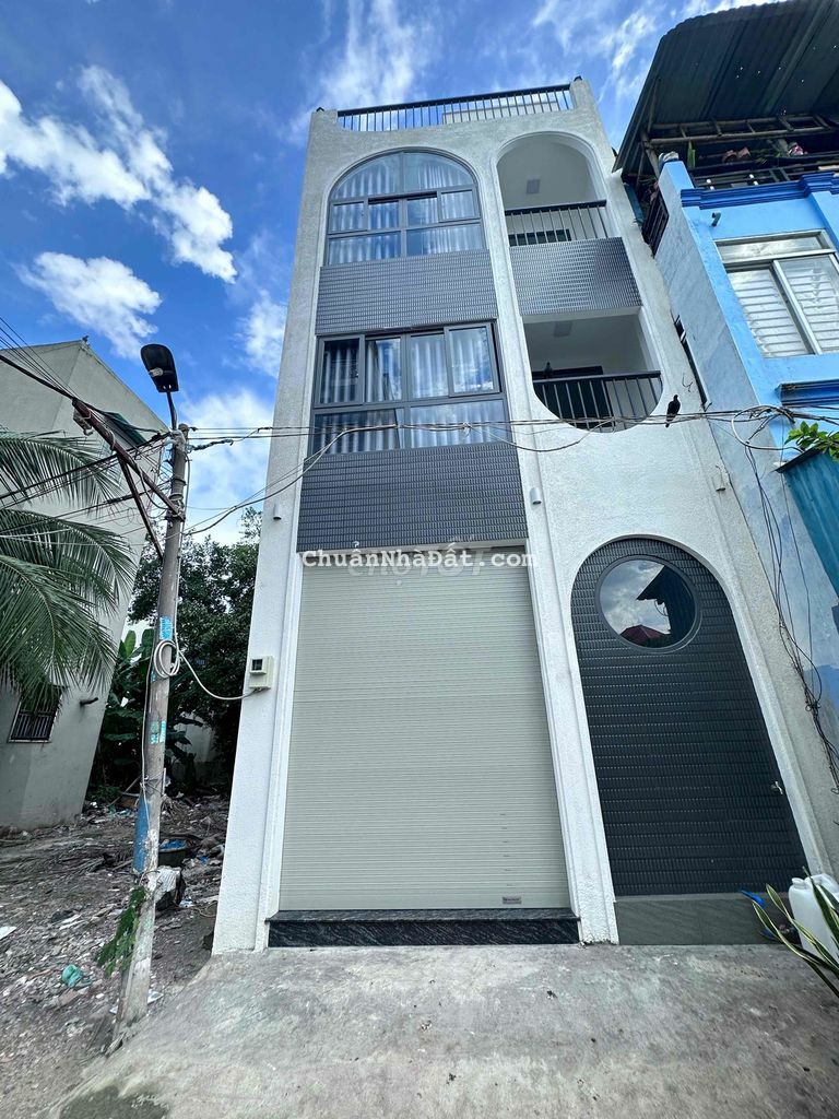 NHÀ MỚI 4 TẦNG HƯƠNG LỘ 2 BÌNH TRỊ ĐÔNG A HẺM 6M GIÁ CHỈ 5 TỶ