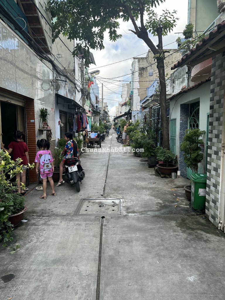 Nhà 1 lầu 4x14 hẻm 1 sẹc Chiến Lược