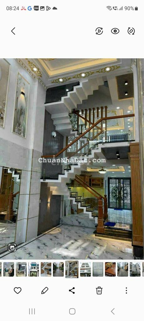 Nhà mới 4 tấm hẻm 1/ Lê Văn Quới 4*16 hẻm 8m thông