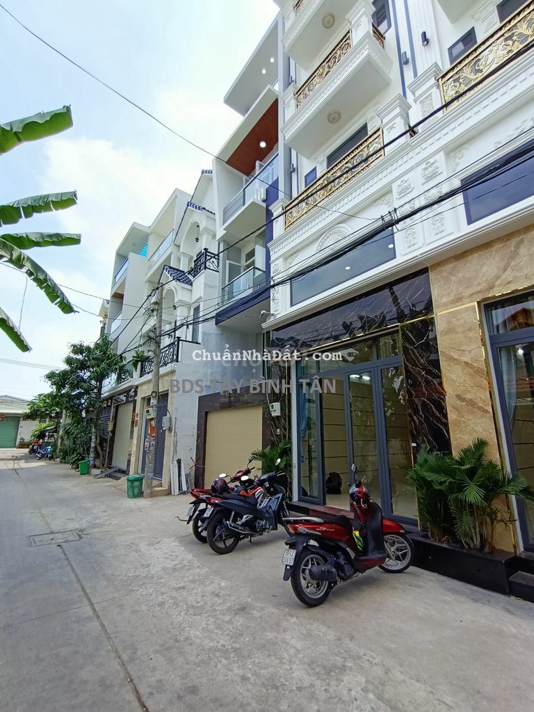 Bán nhà mới đường Lê Văn Quới (4x16m) lộ 7m thông. 1 trệt 1 lửng 3 lầu Bán nhà mới đường Lê Văn Quới (4x16m) lộ 7m thông. 1 trệt 1 lửng 3 lầu